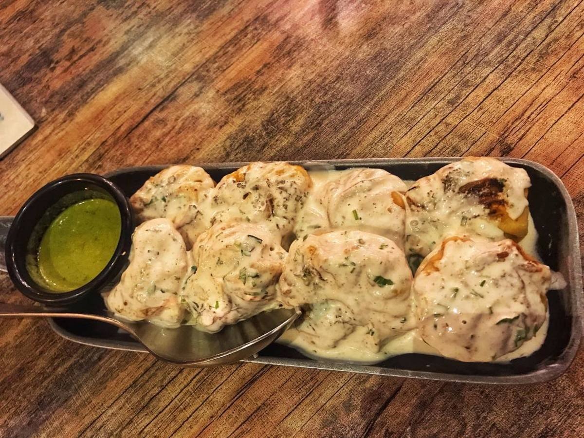 Chicken Afghani Momos